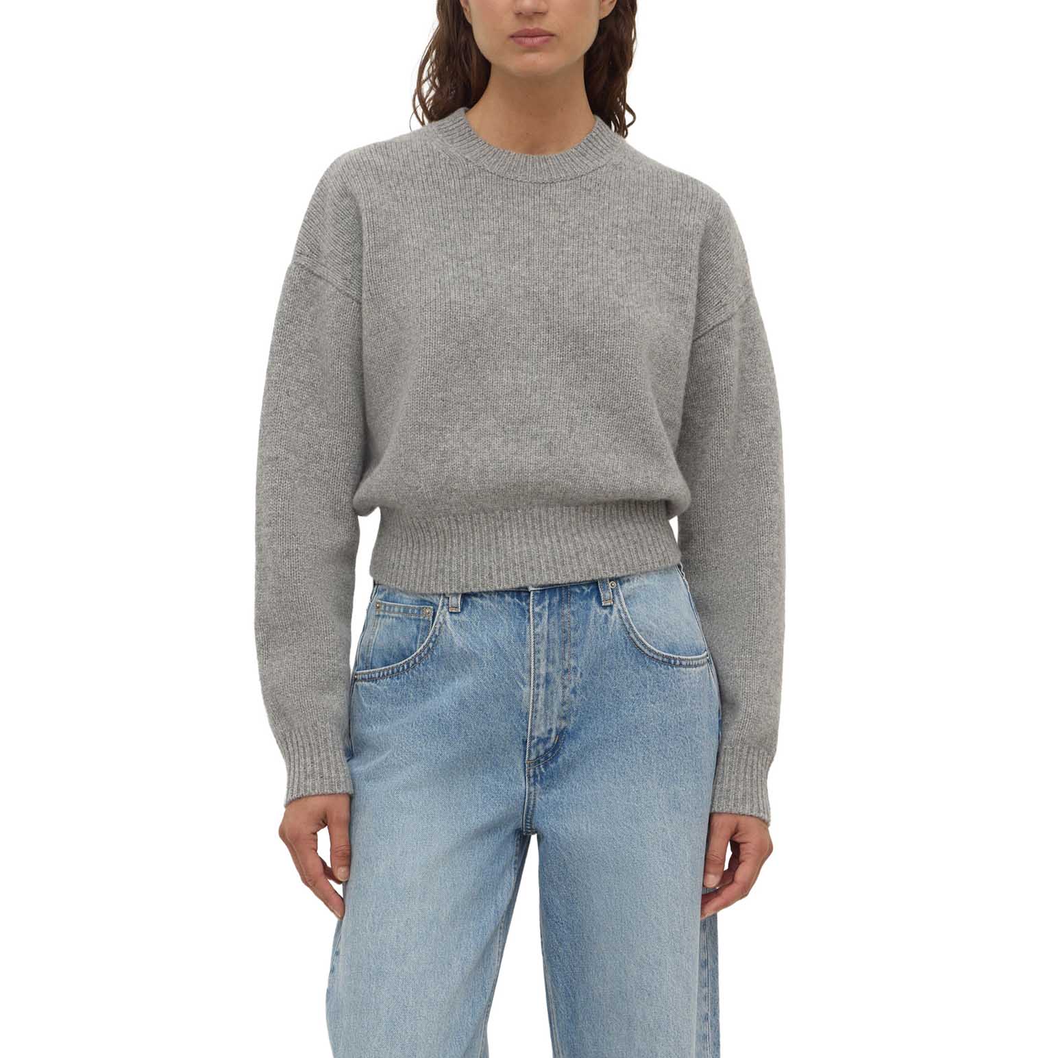 Assembly Label Benny Knit Grey Marle